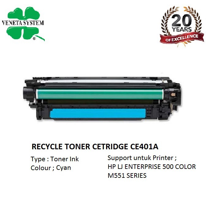 Toner Cartridge CE400A CE401A CE402A CE403A 507A - RTC Veneta