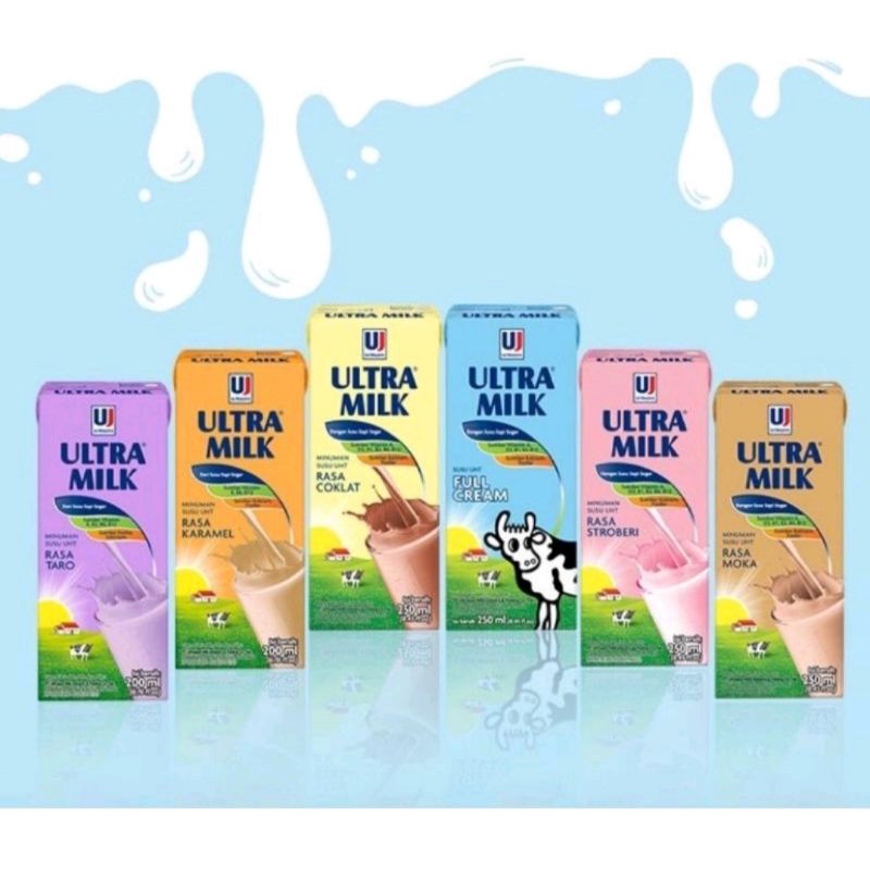 

Ultra Milk 200ml (1 Dus isi 24 pcs)