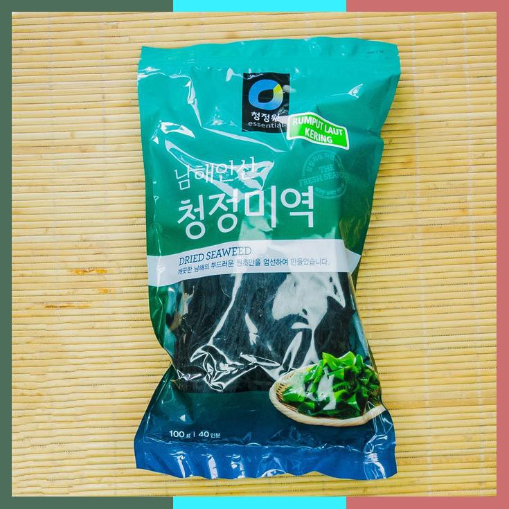

Rumput Laut Kering Kombu / Dried Seaweed Wakame Cj 100G