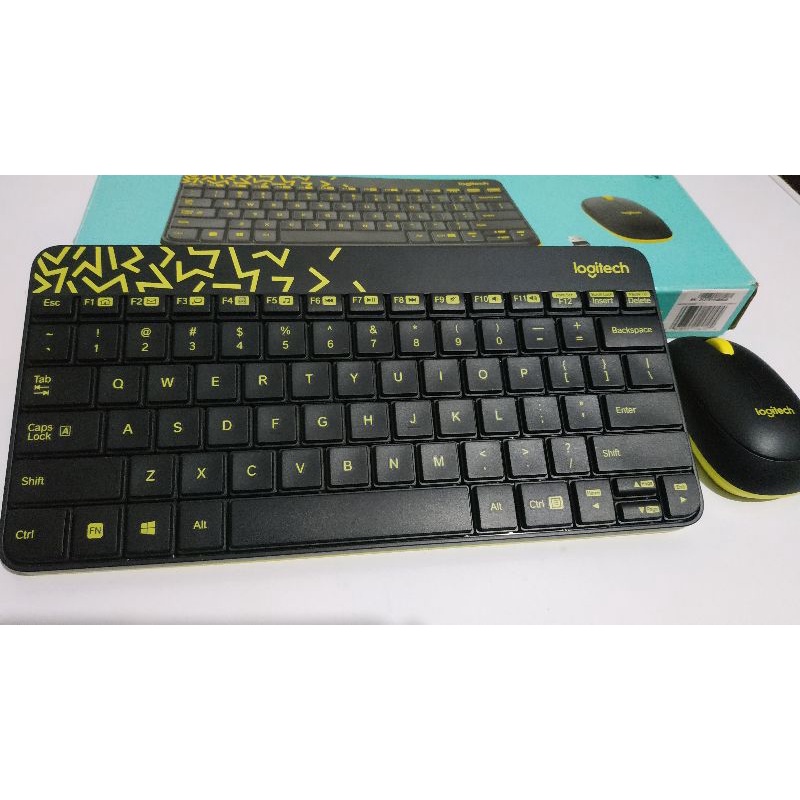 LOGITECH MK240 Nano Wireless Combo - Black