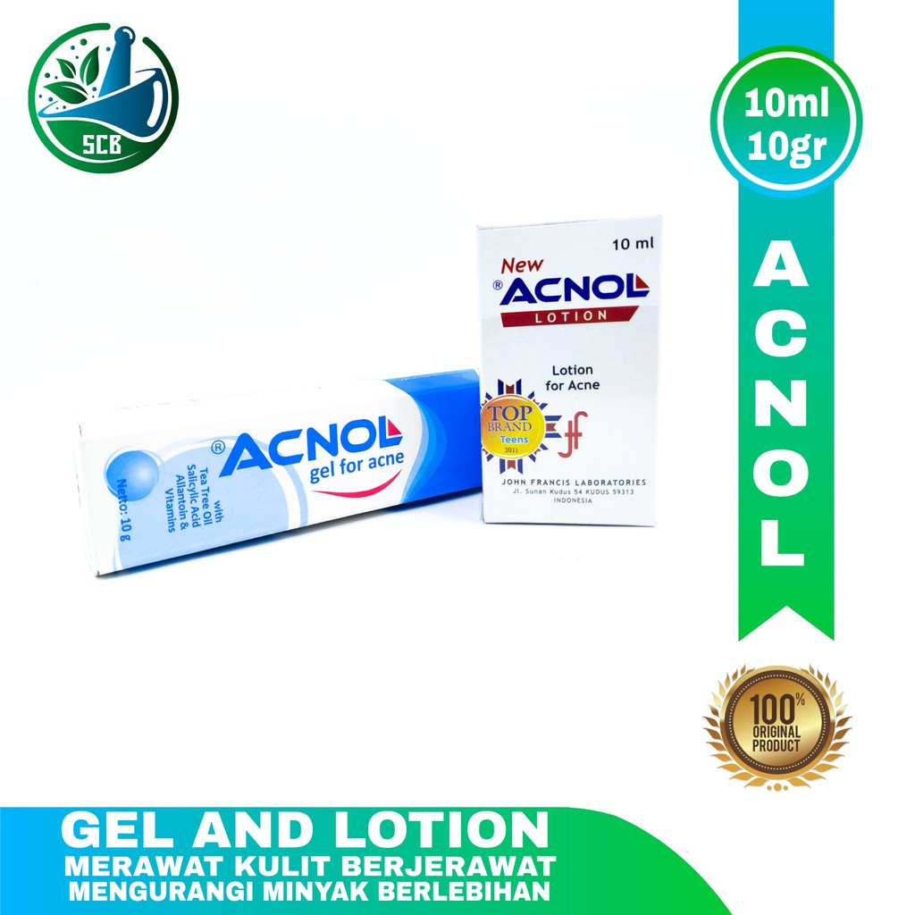 New Acnol Lotion / Acnol Gel - Obat Jerawat