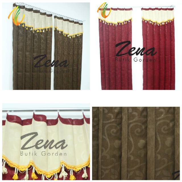 Gorden Jendela Pintu Tirai Minimalis Murah Hordeng Kordeng ...