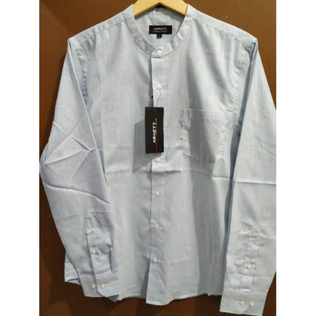 Kemeja Koko ARNETT originalll F02long babyblue