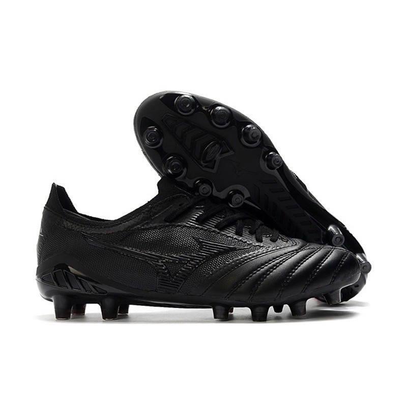 SEPATU BOLA MIZUNO MORELIA NEO 3 BETA ELITE FULL BLACK FG