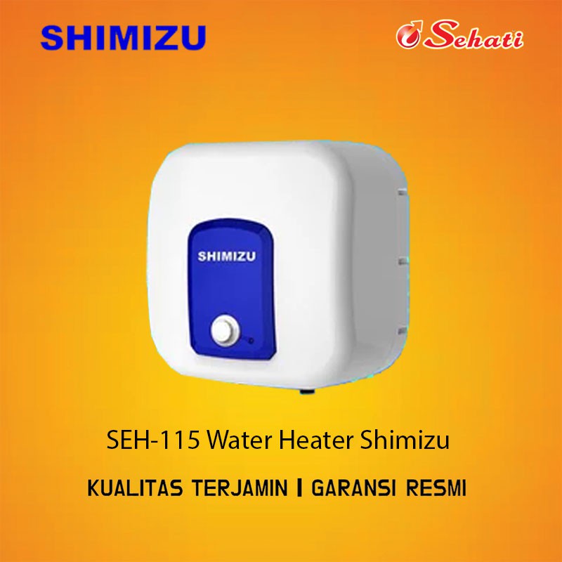 SHIMIZU Water Heater Pemanas Air Listrik 15 Liter SEH 115 - Garansi 1 Tahun