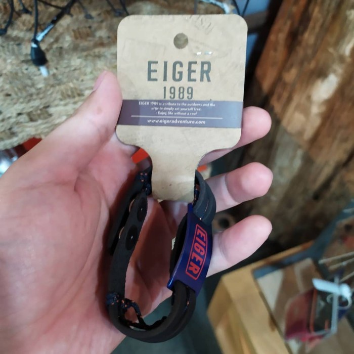 Gelang EIGER1989 Slider Viper 1989 1.0 Bracellet Navy 91000 6945 Original