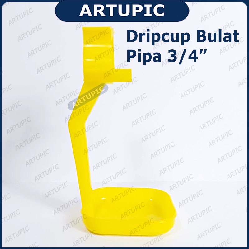 Dripcup Bulat Mangkok Mangkuk Nipple Ayam Puyuh Bebek Pipa Bulat 3per4 Inch