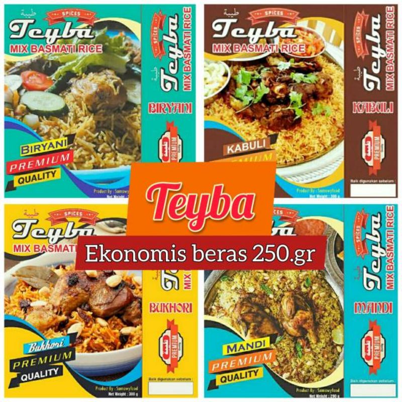 

TEYBA Mix Basmati rice kemasan ekonomis