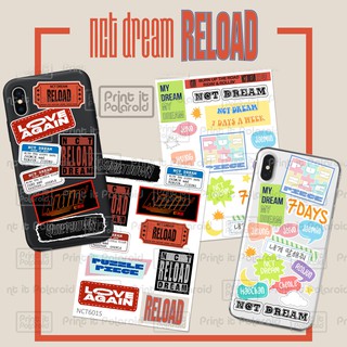  STIKER  NCT  Dream Reload casing hp  laptop buku diy sticker 