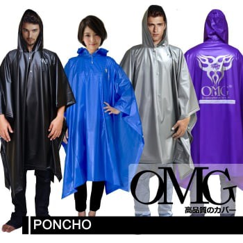 OMG / Jas Hujan Poncho / Jas Hujan Kelelawar Pria Wanita / DSM