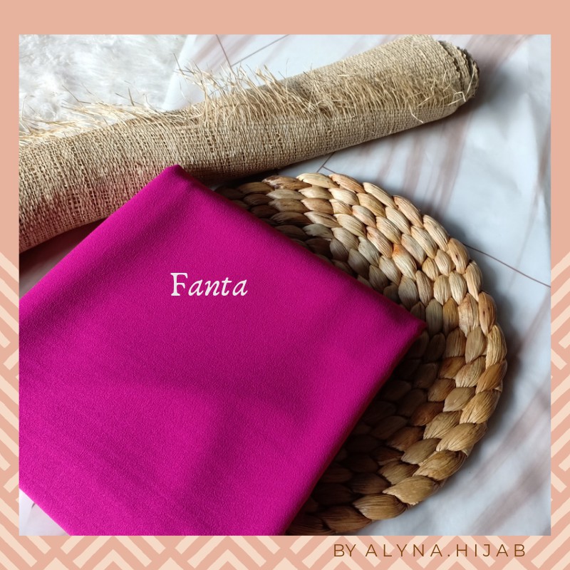 Khimar Diamond Ped /hijab syar'i / terbaru / bergo-Fanta