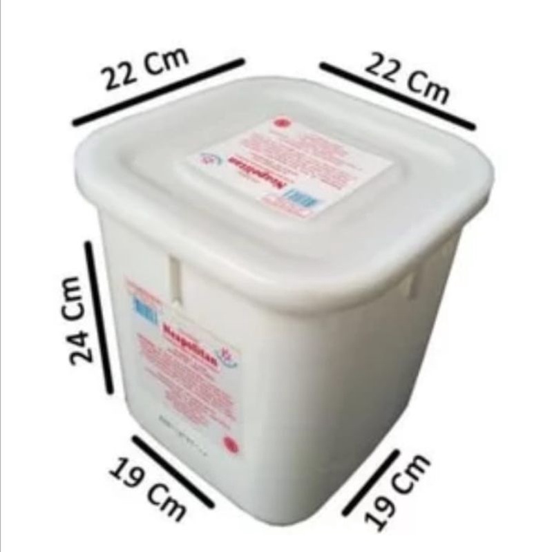 ember bekas eskrim kotak 8Lt