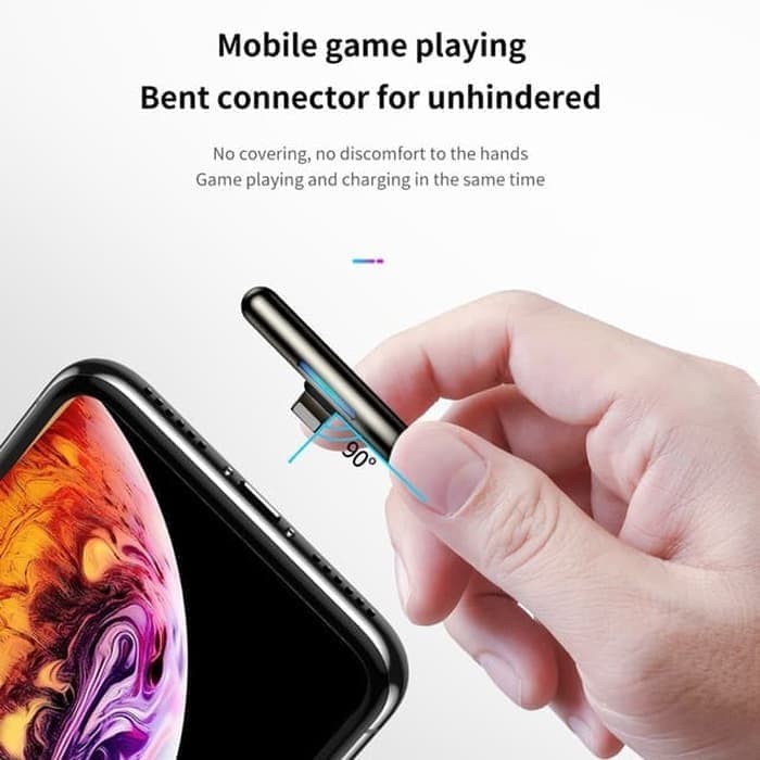 ORIGINAL Baseus Kabel Data Gaming Iridescent Cable Iphone Lightning