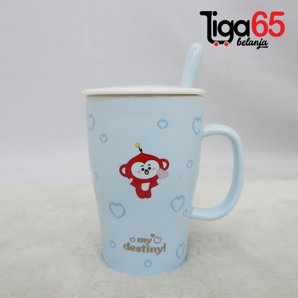 365 Mug Keramik #41068 Cangkir / Gelas Keramik Printing Korea Unik