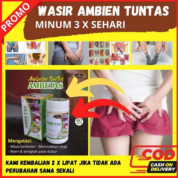 Obat Kesehatan Herbal Wasir Wasiri Ambeien Ambeyen Ambien Ambeven Kapsul Daun Ungu Syifa Paling Ampu