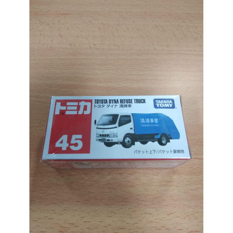 HOT SALE Tomica No 45 Toyota Dyna Refuse Truck Terjarmin