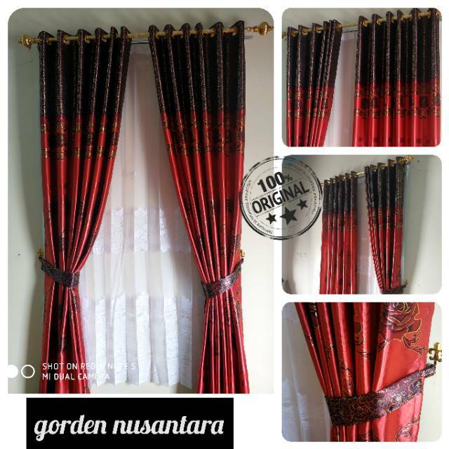Hordeng Jendela Dan Pintu Kamar Motip Terbaru Harga Murah Dan Mewah