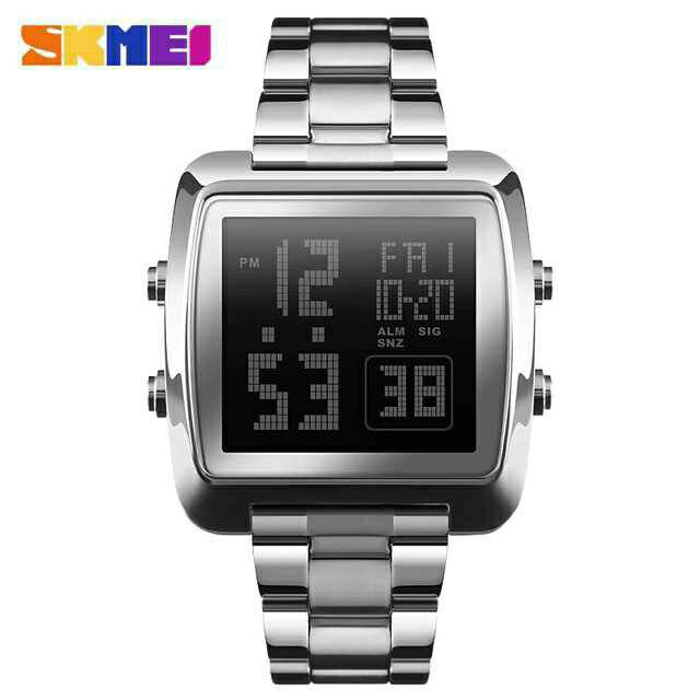 SKMEI DG 1369 Original Watch - Jam tangan anti air  - Jam Tangan Digital LED Original - Men's Watch