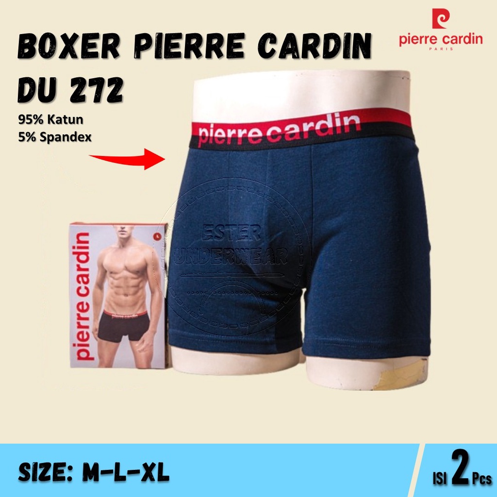 Celana Boxer Pria Pierre Cardin PC 272 ISI 2 PCS