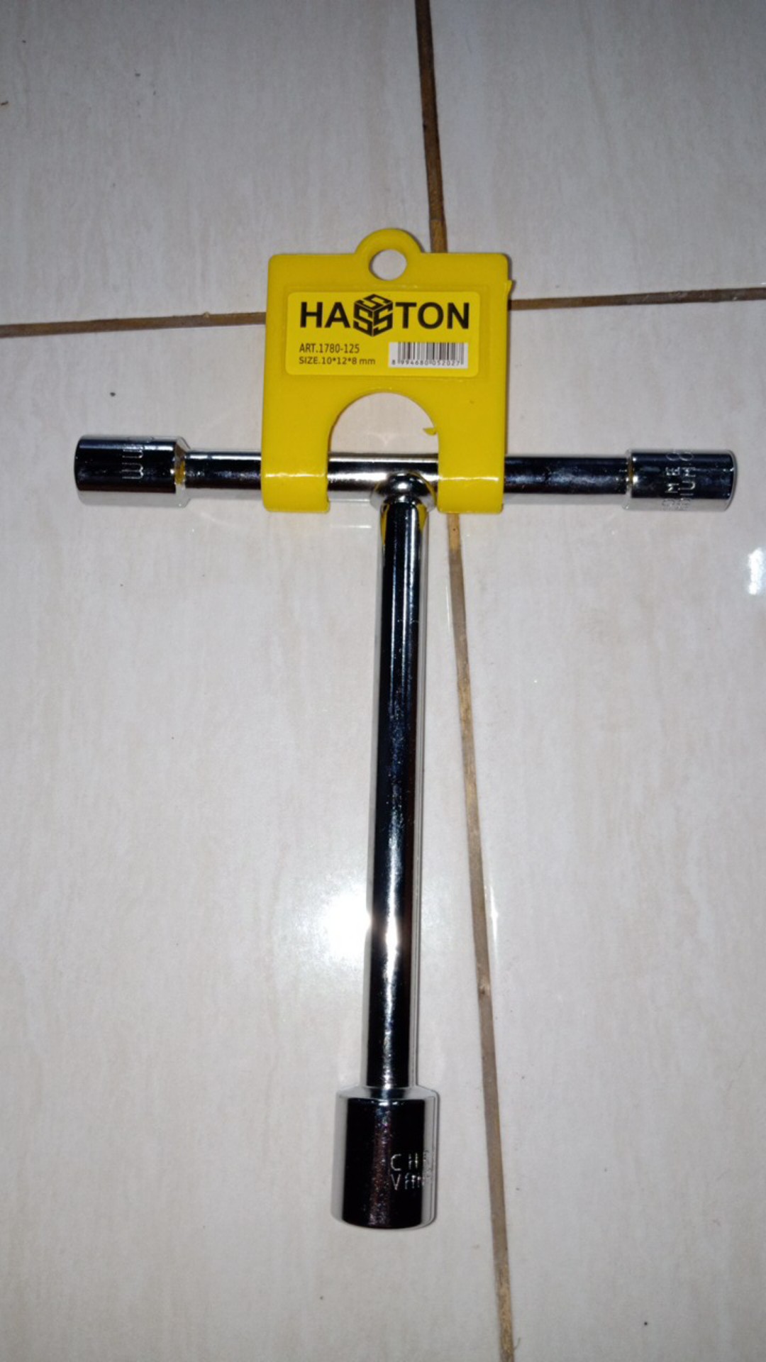 Hasston Prohex Kunci Shock Sock Sok T 3 Way Pilih Ukuran 8 10 12 14 Mm