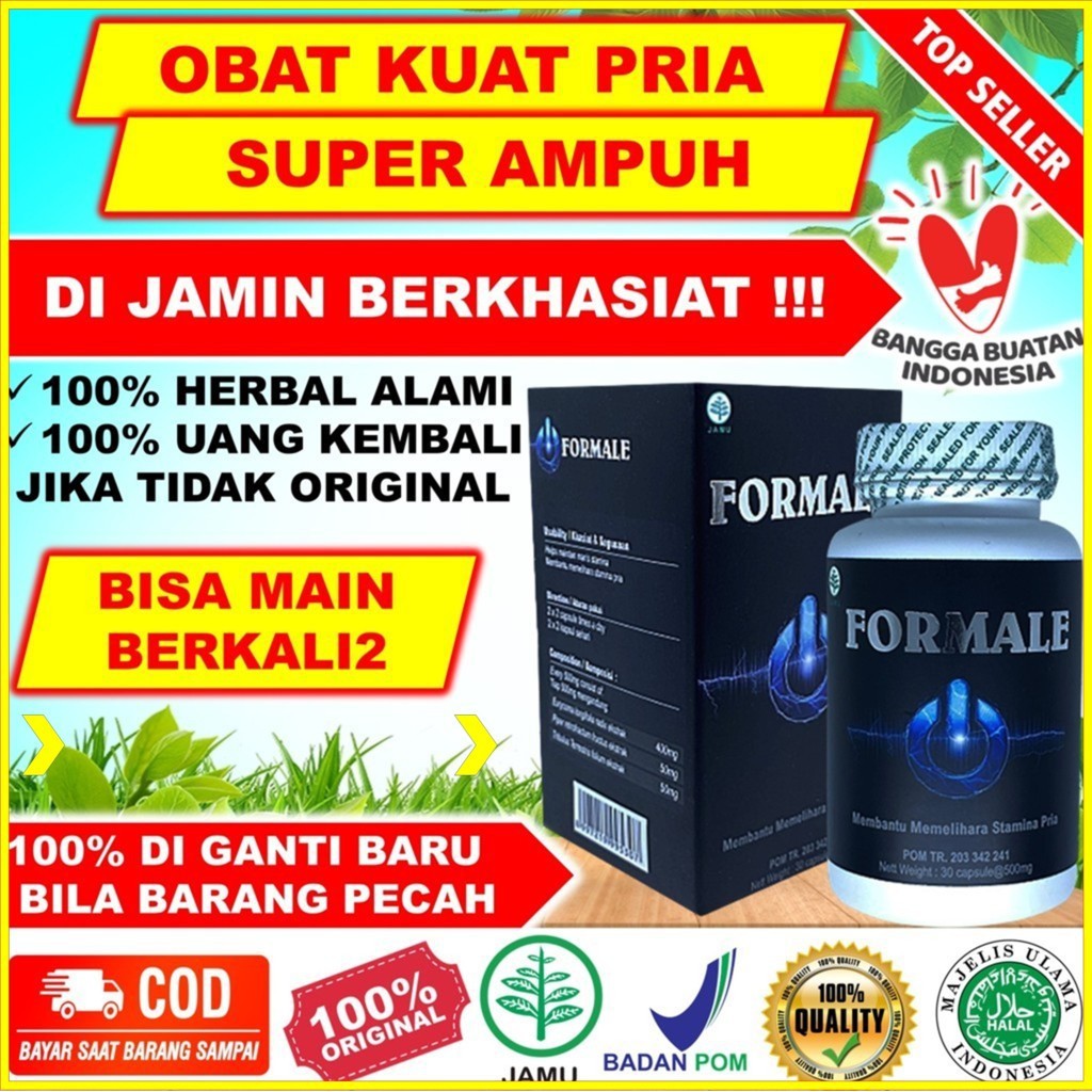 Obat Herbal Ejakulasi Dini Formale Pria Permanen Tangerang