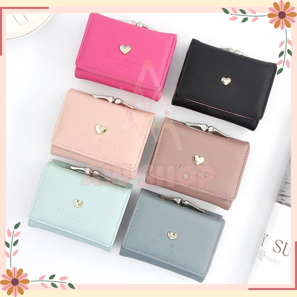 Dompet Wanita Import Mini Love | Dompet Mini Wanita Import