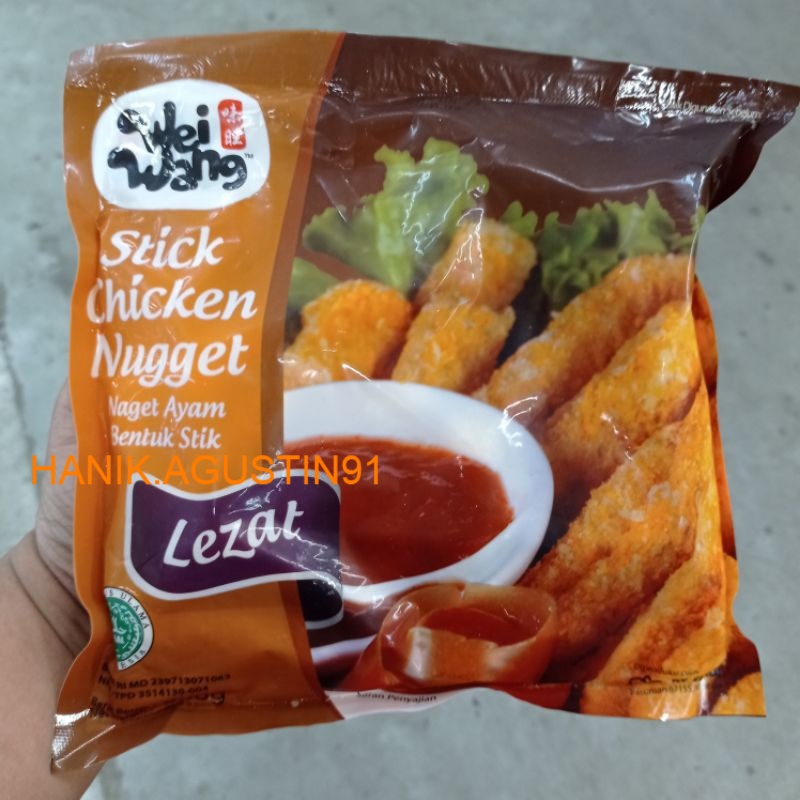 

Wei Wang Stick Chicken Nugget Weiwang Naget ayam 500Gr