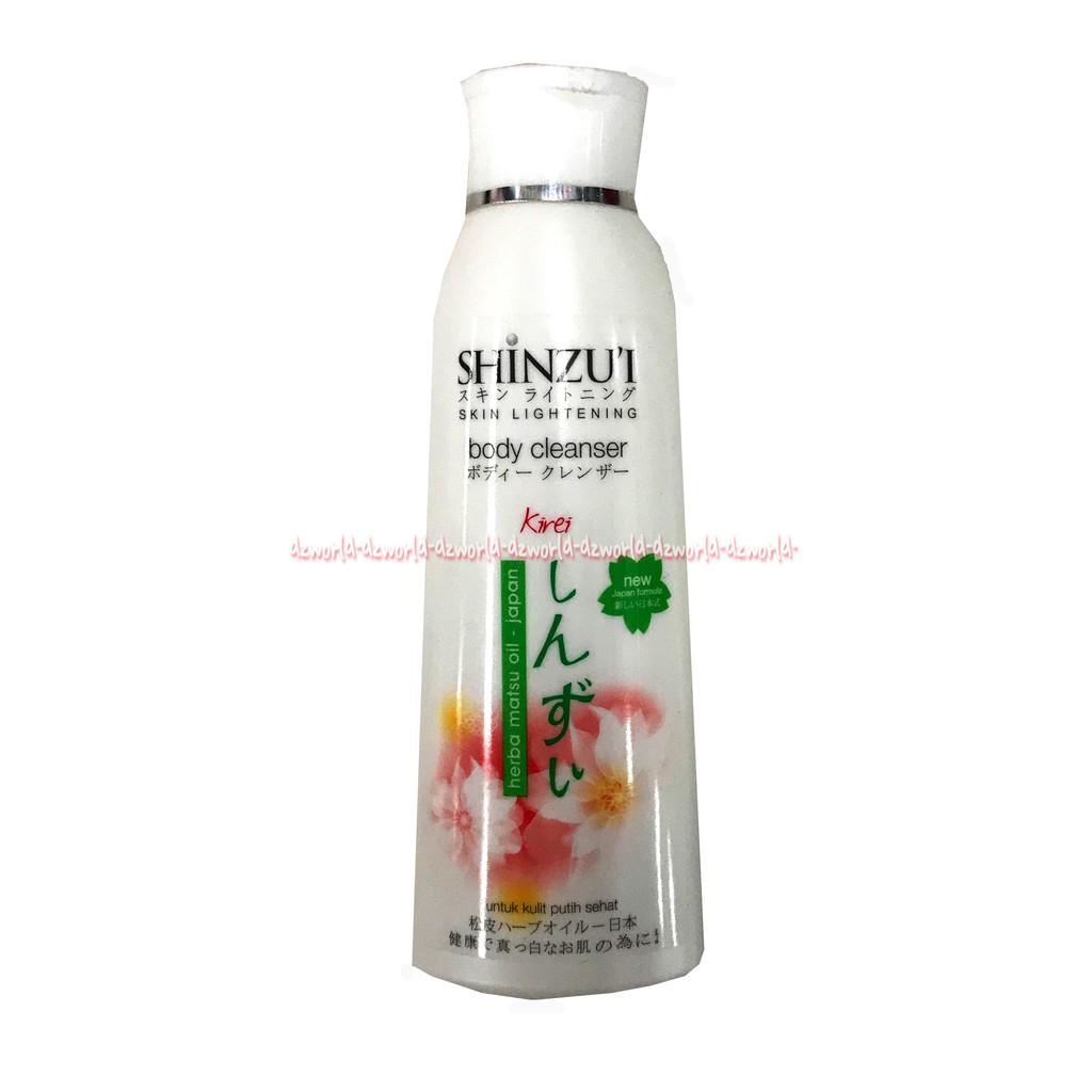 Shinzu'i Body Cleanser Kirei Herbal Matsu Oil Shinzui Sabun Cair 250ml