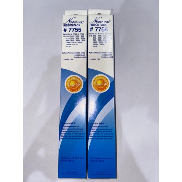 

[REFILL] NEW INK RIBBON PACK #7755 (BLACK)