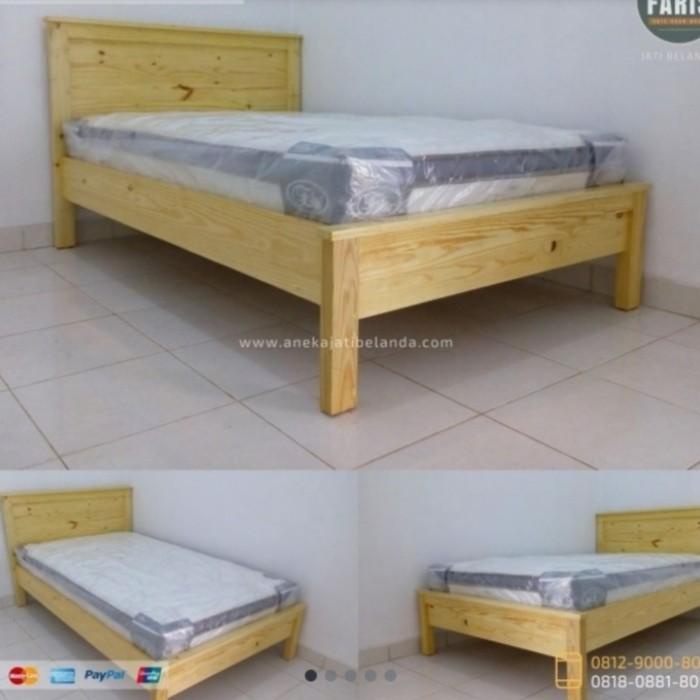 Kursi | Dipan Tempat Tidur Jati Belanda Dpel Minimalis