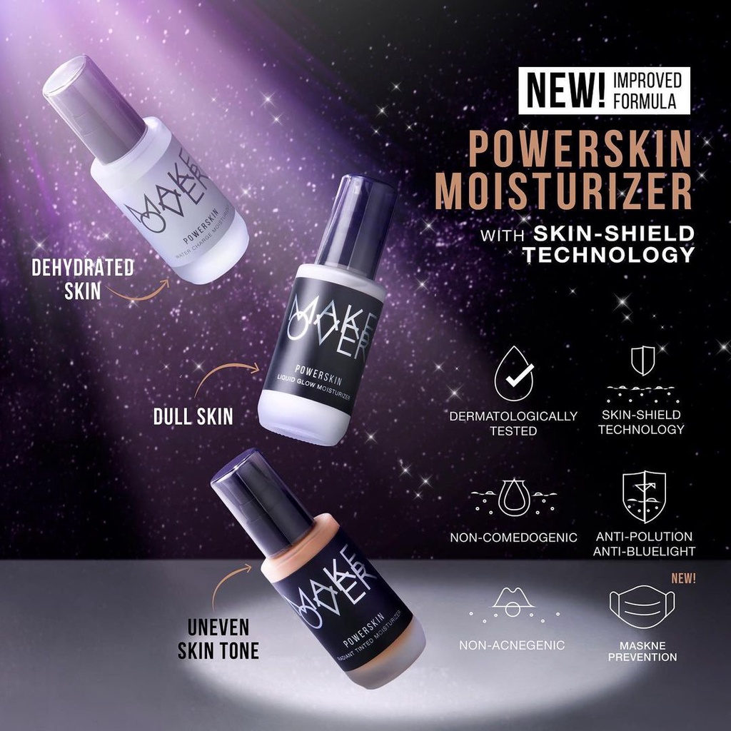 ★ BB ★ MAKE OVER Powerskin Series | MAKEOVER Powerskin Moisturizer