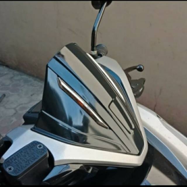 Visor tameng Vario 125 150 new Led 2018