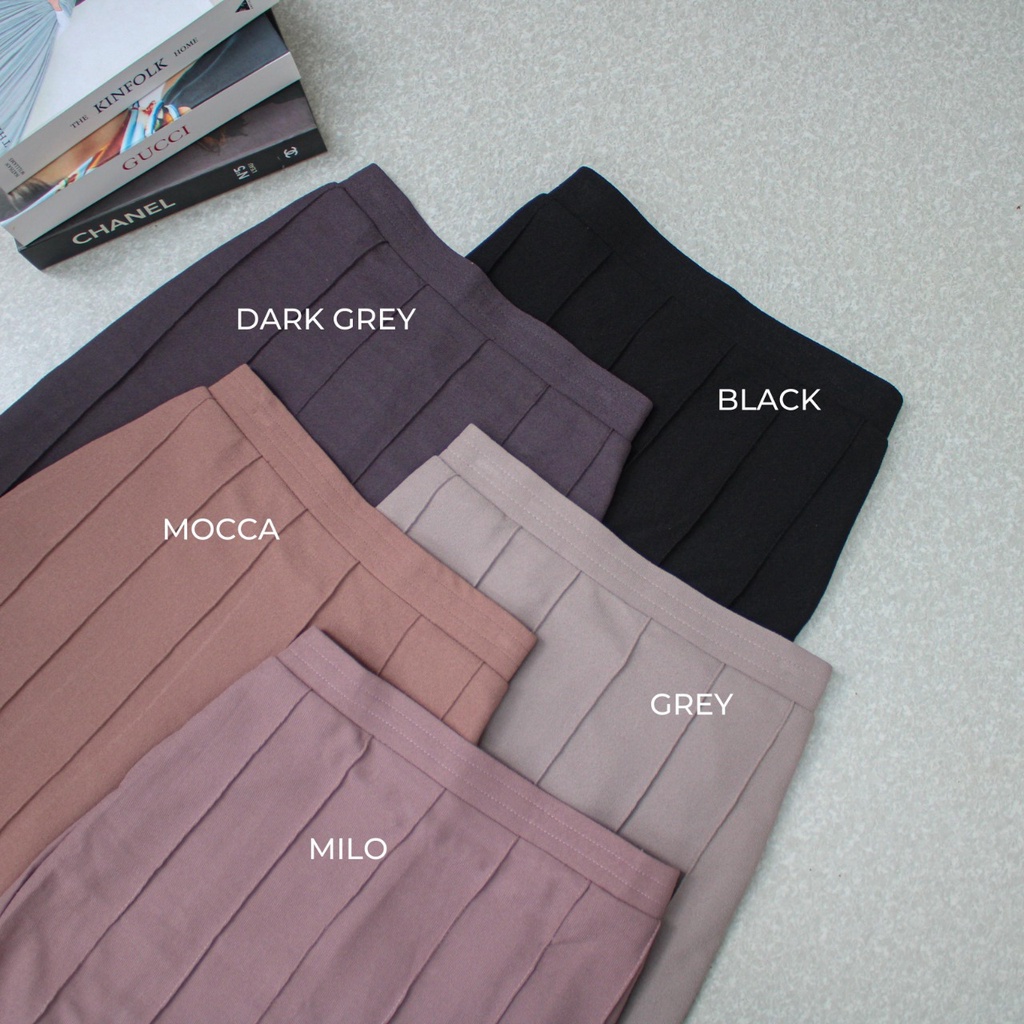 Dostifashion Naya Span  / Rok Kerja Hitam / Rok Kuliah Hitam / Rok Kantor / Rok Span Hitam  /  Rok Lurus-7