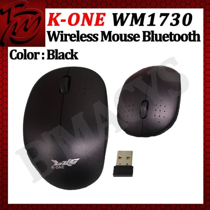 Mouse Wireless 1730 K-One USB 2.4 Ghz 1600DPI High Quality