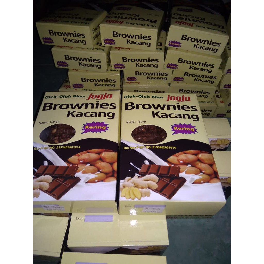 Brownies Kacang Oleh Oleh Khas Jogja