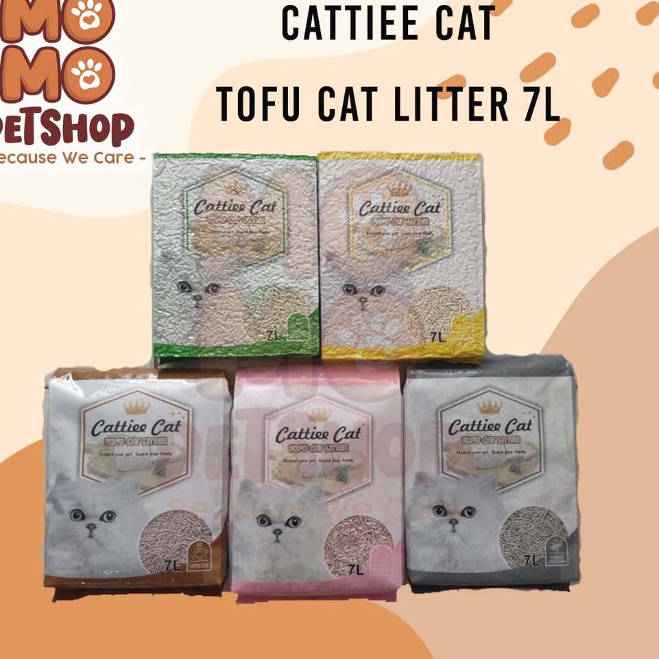 Jual PASIR TOFU CAT LITTER CATTIEE CAT 7 LITER Shopee Indonesia
