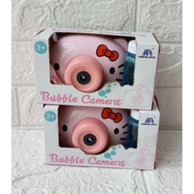 Mainan Anak Bubble Camera Hello Kitty