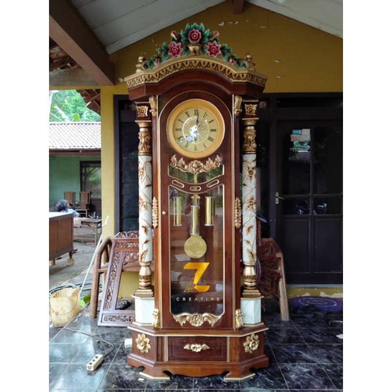 Lemari Jam Hias Jepara