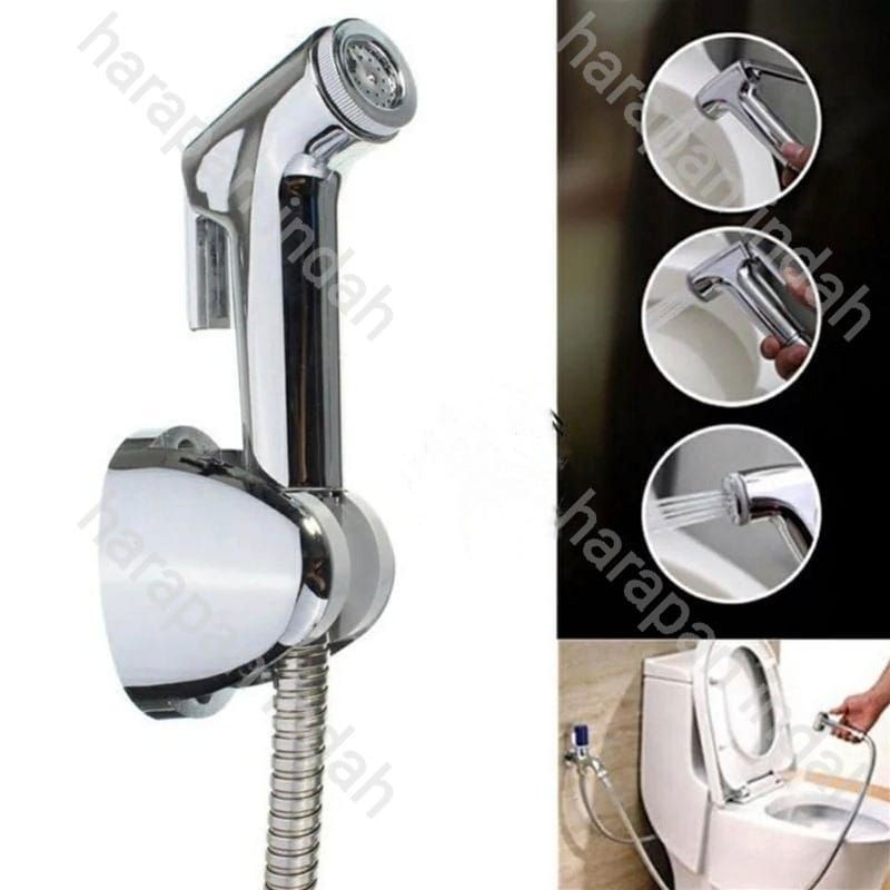 Jet Shower Kloset Toilet Closet  Cebok WC Semprotan Duduk Kamar Mandi