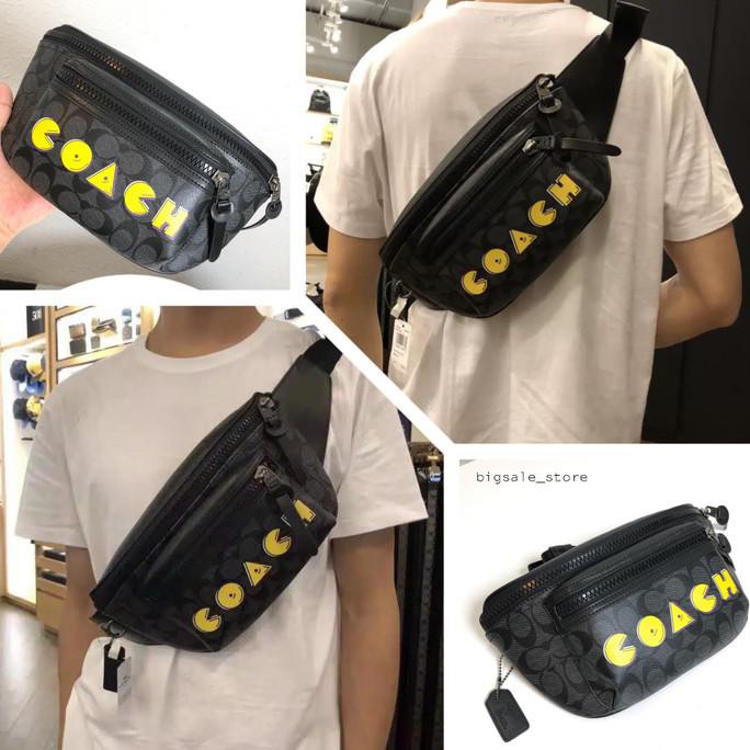 Promo Slingbag Waistbag Tas Selempang Coach Original Tas Cowok Tas Pria Berkualitas