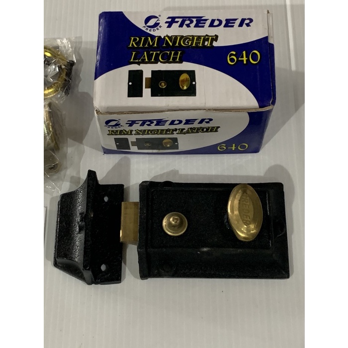 Kunci Laci Lemari Pintu Grendel Otomatis Rim Night Latch Freder 640