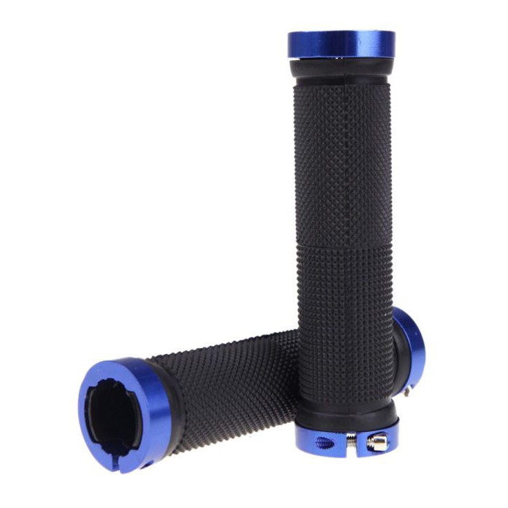 BAYAR DI TEMPAT Grip Gagang Sepeda Handlebar - Biru