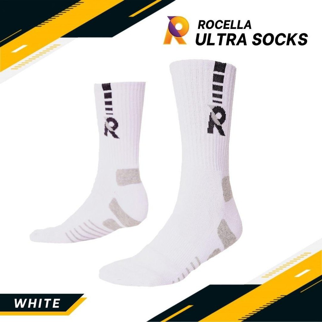 [TERLARIS] KAOS KAKI SPORT - KAOS KAKI DIATAS MATA KAKI / Kaos Kaki Olahraga - Rocella Ultra Socks