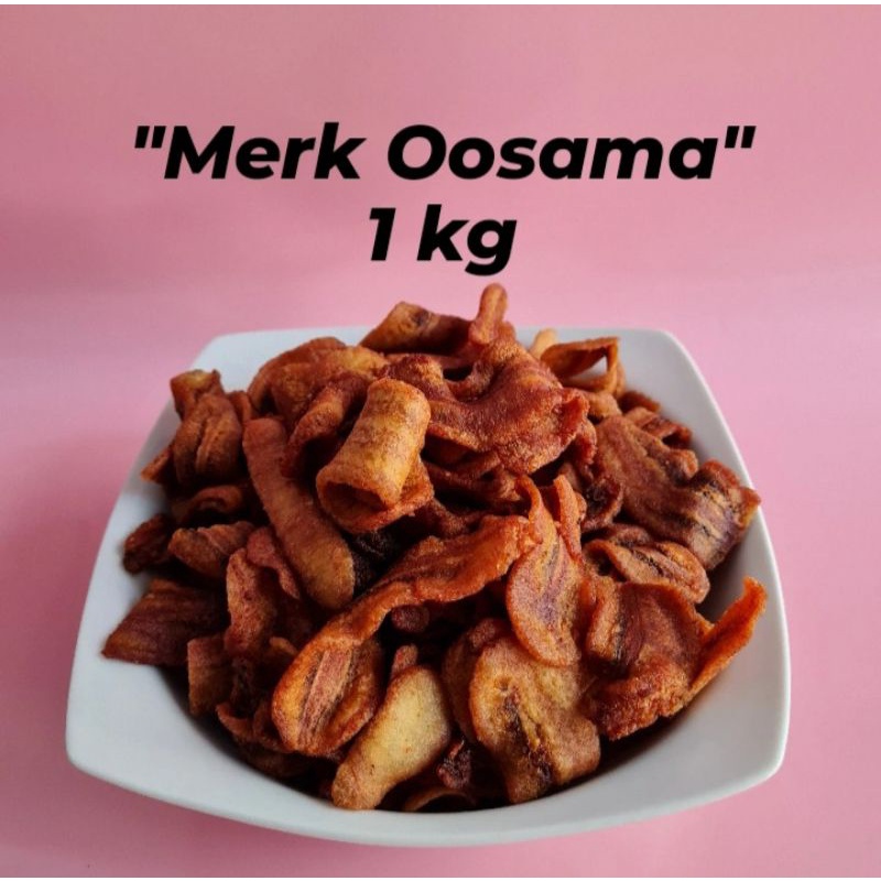 

Kripik Sale Pisang Kering 1kg / Keripik Sale Pisang Kering 1 kg / Jajanan Kiloan Oleh-Oleh Camilan