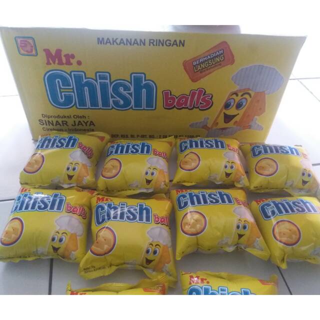 

CHIKI MR.CHISH BALL snack berhadiah