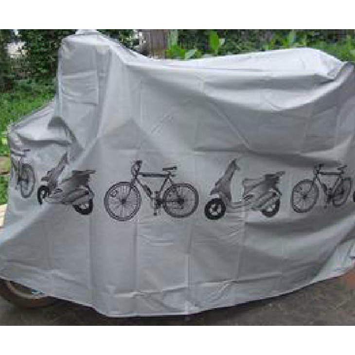 Kain / Cover Sarung Pelindung Air Hujan Sepeda dan Motor Matic Original TaffSport