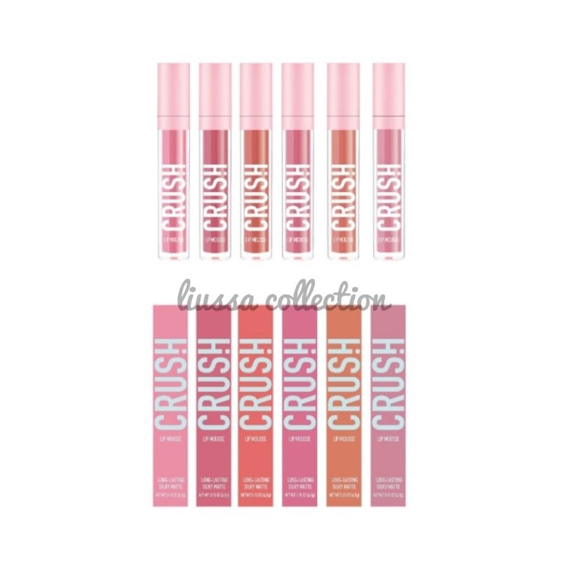 Lip Mousse Miniso - Miniso Crush Lip Mousse