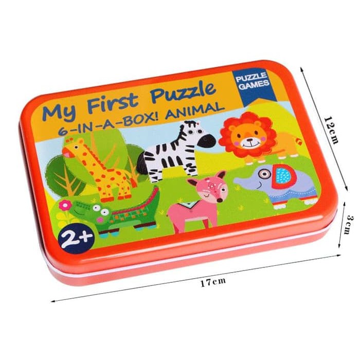 Mainan Edukatif / Puzzle Kayu / Jigsaw Puzzle Anak My First Puzzle