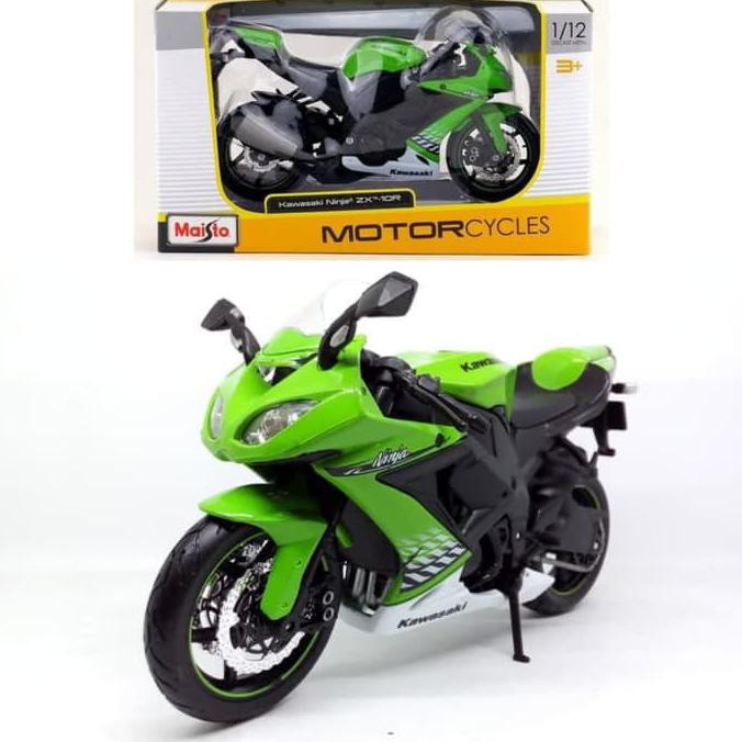 Maisto 1:12 Kawasaki Ninja Zx-10R - Termurah 