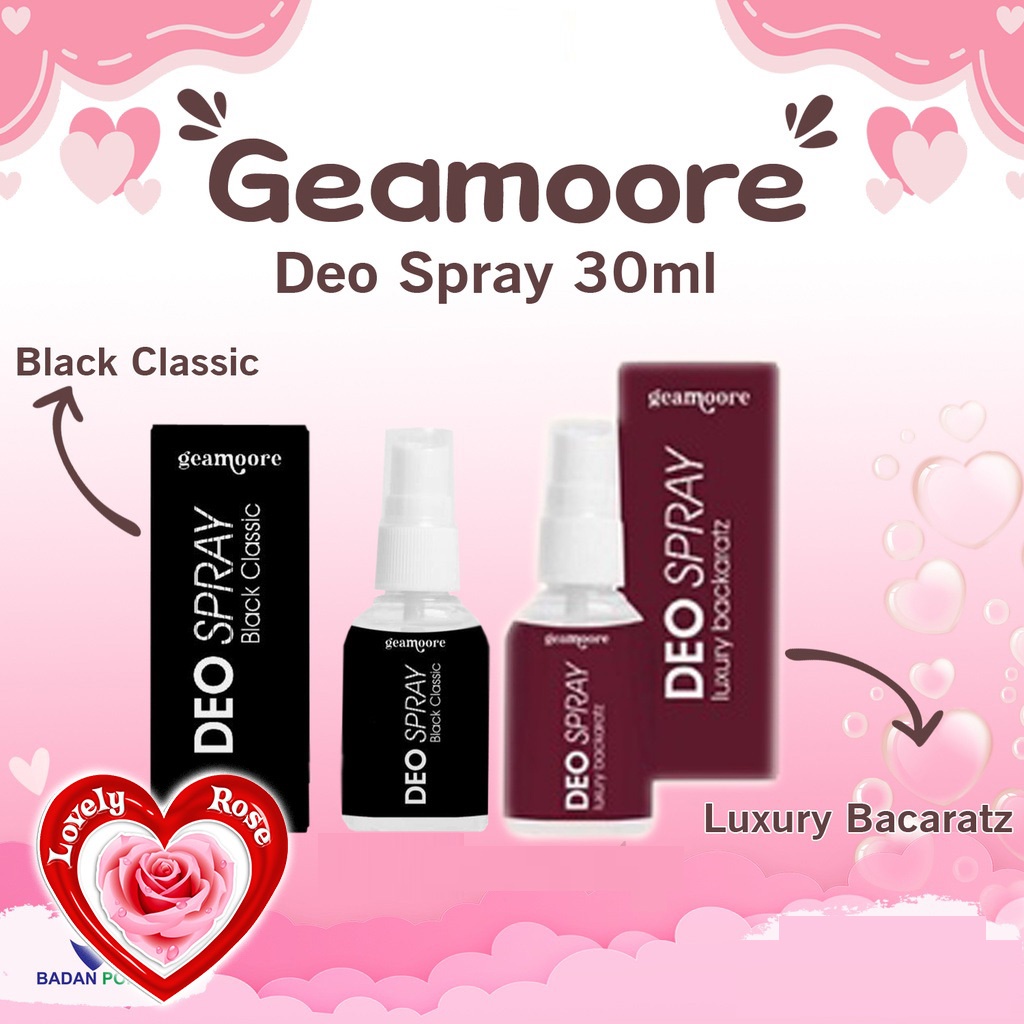 Jual GEAMOORE DEO SPRAY / DEODORAN / DEODORANT BEBAS PILIH Shopee